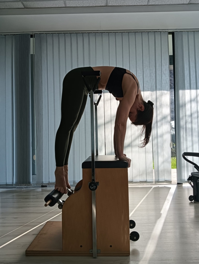 Pilates sulla Chair Inverted V